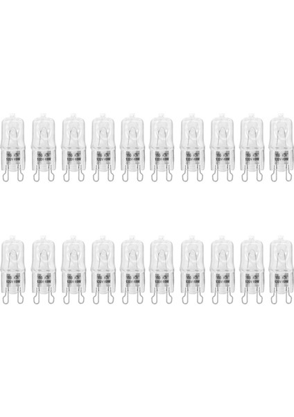 40X G9 Fırın Lambası Yüksek Sıcaklığa Dayanıklı Halojen Ampul Lamba Buzdolapları Fırınlar Fanlar Için 40W 500℃ Pin 120V (Yurt Dışından) fiyatları