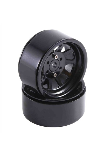 1:10 Rc Paletli Eksenel SCX10 AXI03007 90046 Trx4 Redcat Gen8 (Siyah) Için 4 Adet Metal Alaşımlı 1.9 Beadlock Jant (Yurt Dışından) indirimleri