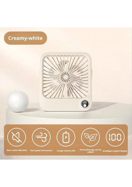 Ofis, Plaj, Seyahat ve Tatil Için Ultra Sessiz Taşınabilir Mini Vantilatör, Yüksek , Katlanabilir El Tipi Vantilatör (Yurt Dışından) fiyatları