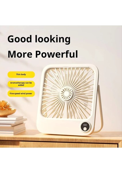 Ofis, Plaj, Seyahat ve Tatil Için Ultra Sessiz Taşınabilir Mini Vantilatör, Yüksek , Katlanabilir El Tipi Vantilatör (Yurt Dışından) modelleri