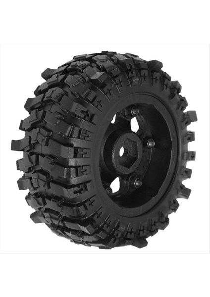 1/10 Rc Paletli Araç Axial SCX10 Pro Capra Trx4,c Için 4 Adet 88MM 1.9in Beadlock Jant ve Yumuşak Kauçuk Lastik Seti (Yurt Dışından) fırsatları