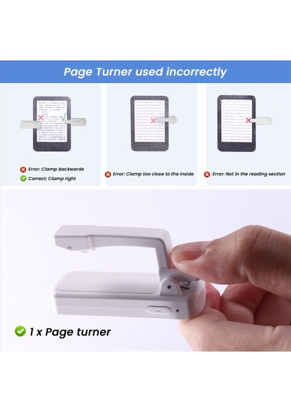 Bluetooth E-Okuyucu Için Uzaktan Sayfa Çevirici Tıklayıcı Kaydırma Kamera Deklanşörü (Yurt Dışından) fırsatları