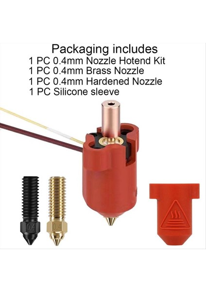 Seramik Hotend Kiti Sıcak Uç Baskı Kafası Isıtıcı Bloğu Yüksek Sıcaklık Isıtma Kartuşu Ender3 V3 Ke/k1/k1 Max Için (Yurt Dışından) fırsatları