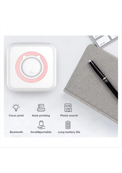 Taşınabilir Mini Termal Yazıcı Kablosuz Bt 203 Dpi Fotoğraf Etiketi Notu Yanlış Soru Yazdırma USB Kablosu ile (Yurt Dışından) modelleri