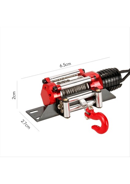 1/10 Crawler Axial SCX10 D90 Aksesuarları Için Anahtarlı Rc Araba Yükseltme Metal Otomatik Simüle Vinç (Yurt Dışından) fırsatları