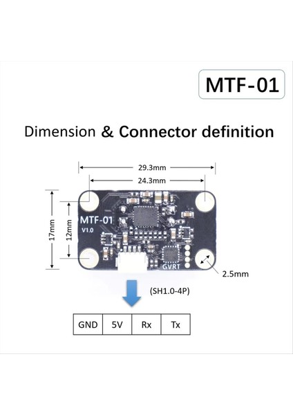 Mtf-01 Micoair Optik Akış ve Lidar Sensör Modülü Iha Konumlandırma (Yurt Dışından) indirimleri