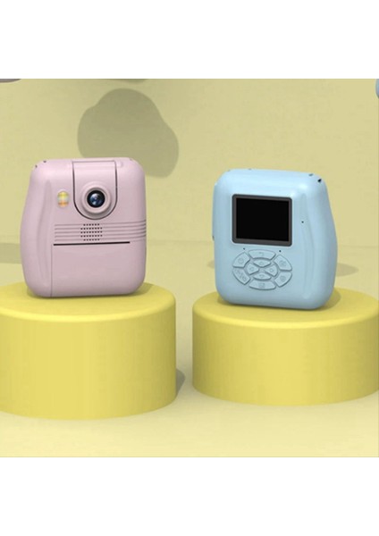 Flip Lens Çocuklar Için Taşınabilir Yazıcı Termal Kağıt Etiketler Mini Yazıcılar Çok Işlevli Dijital Küçük Slr Pembe (Yurt Dışından) fiyatları
