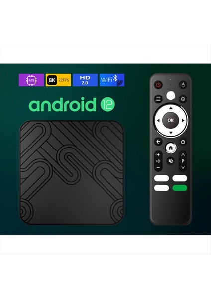 Android 12 Akıllı Tv Kutusu H618 Quad 2g 8g Wifi Bluetooth 5 Sesli Asistan Z8PRO Medya Oynatıcısı Ab Fişi Için Z8 Pro (Yurt Dışından) indirimleri