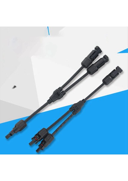 Güneş Paneli Konnektörü Y Tipi 3 Yollu Paralel Bağlantı Su Geçirmez 2'ye 1 (Yurt Dışından) modelleri
