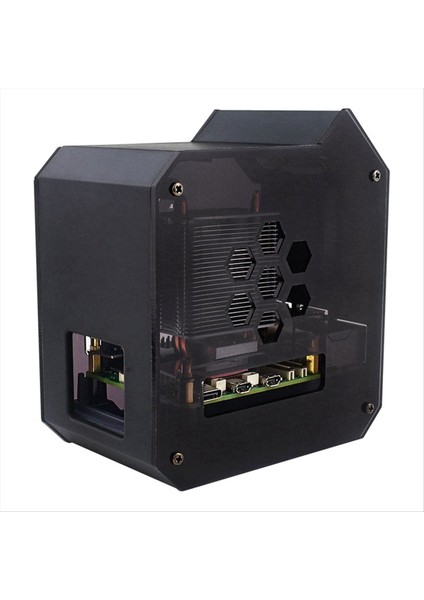 0,96 Inç OLED Ekranlı 5 Abs Mini Kule Fan Kiti Jst 4 Pin Portu (Yurt Dışından)