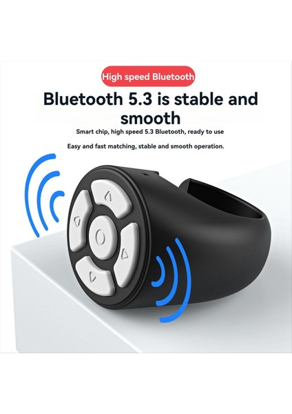Tabletler ve Telefonlar Için Bluetooth Uzaktan Kumanda, Kamera Kontrol Cihazı, Otomatik Zamanlayıcı, Sosyal Medya Sayfa Çevirici, Pembe (Yurt Dışından) fiyatları