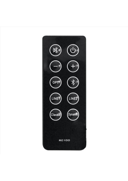 RC10D RC100 Uzaktan Kumandasını R2000DB Sounddestekli Bluetooth Raf Tipi Hoparlörlerle Değiştirin (Yurt Dışından)