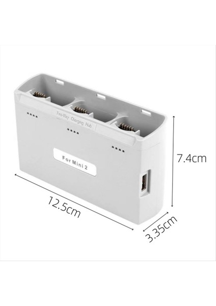 Mini 2/se Pil 3 Yollu Şarj Hub'ı Için 35WPD Ab Fişli 2 Se/se/4k Serisi Drone Şarj Cihazı (Yurt Dışından) modelleri