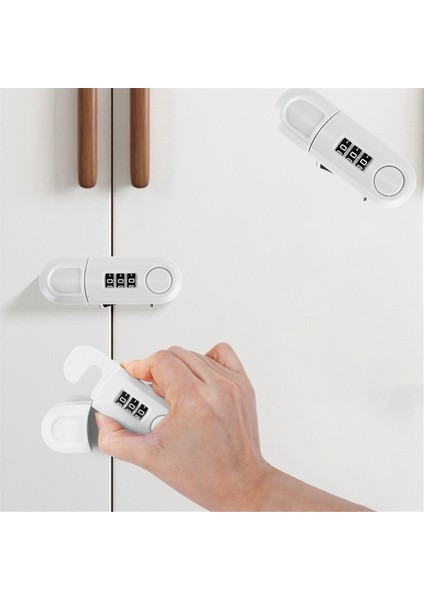 Çekmece Şifre Kilidi Deliksiz Dolap Kapısı Emniyet Çift Açılım Buzdolabı Ev Ofis Hırsızlığa Karşı Koruma (Yurt Dışından) modelleri