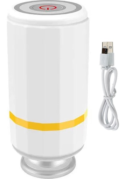 Mini Vakum Makinesi Taşınabilir USB Elektrikli Hava Pompası Plastik Poşet El Tipi Ev Paketleme Makinesi (Yurt Dışından)