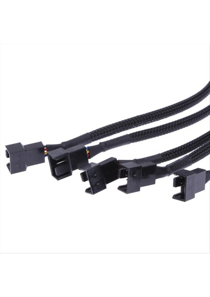 Compure Cpu Soğutma Sistemi Bilgisayarı Için 10 Adet 4 Pin Pwm Konnektör Kasa Fanı Uzatma Güç Kablosu 26 cm (Yurt Dışından) fiyatları