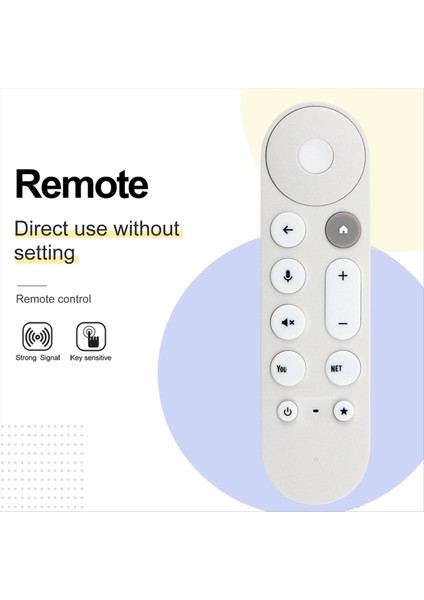 GY3LE 4K Snow Stream Medya Oynatıcısı Için Sesli Uzaktan Kumandayı Değiştirin (Yurt Dışından) indirimleri