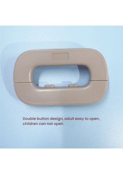 Çocuklar Için Buzdolabı Dondurucu Kapı Kilidi Çocuk Emniyetli Mandal Alet Gerektirmez Kolay Kurulum Gri (Yurt Dışından) fiyatları