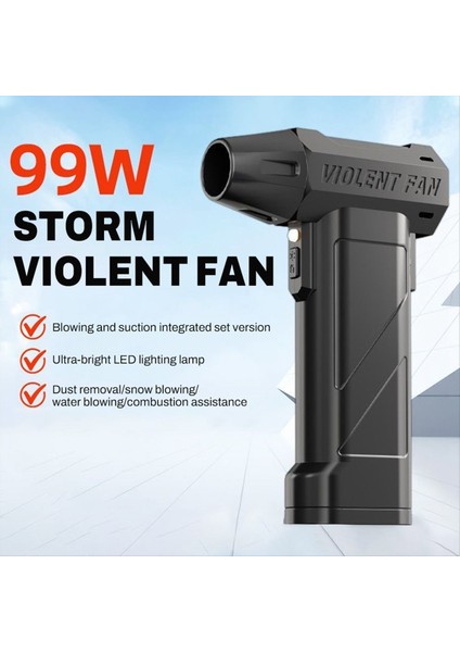 990000 Rpm Mini Fan Hava Üfleyici 10000 Mah 60 M/s Fırçasız Toz Alma Cihazı Yaprak Temizleme Kurutma Makinesi Klavye Temizleme Aracı (Yurt Dışından) fiyatları