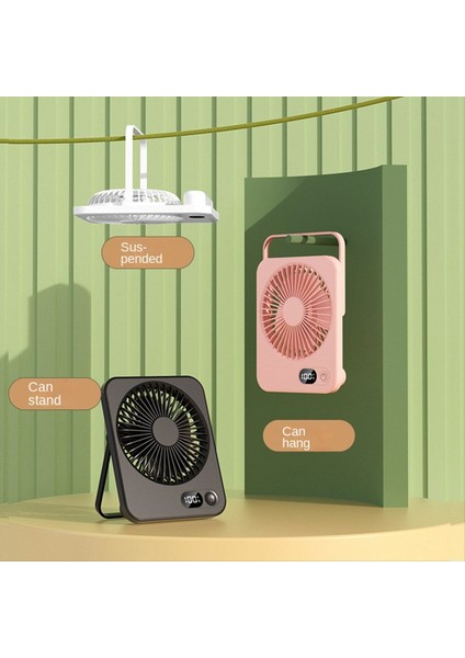 Taşınabilir Masa Vantilatörü USB Şarj Edilebilir 180° Eğilebilir Katlanabilir Kişisel Güç Göstergeli 5 Hız Ultra Sessiz Masa B (Yurt Dışından) fırsatları