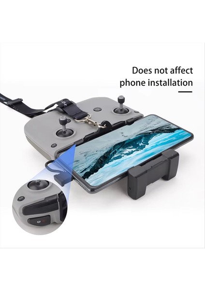 Rc N3/n2/n1 Için Ayarlanabilir Boyun Askısı Sabit Klips Kancalı Askı Askıları Flip/neo/mini 4k/mini 3 4 Pro (Yurt Dışından) indirimleri