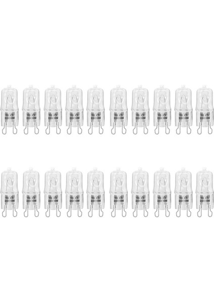 G9 Fırın Lambası Yüksek Sıcaklığa Dayanıklı Halojen Ampul Lamba Buzdolapları Fırınlar Fanlar Için 40W 500℃ Pin 220V (Yurt Dışından)