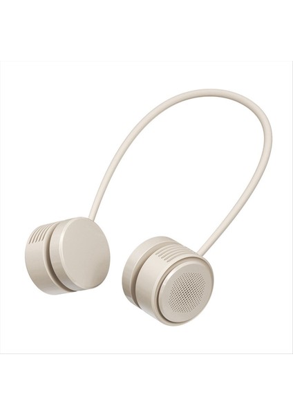 Seyahat ve Açık Hava Sporları Için Taşınabilir Askılı Boyun Vantilatörü Katlanabilir Şarj Edilebilir Kanatsız Mini Haki (Yurt Dışından) modelleri