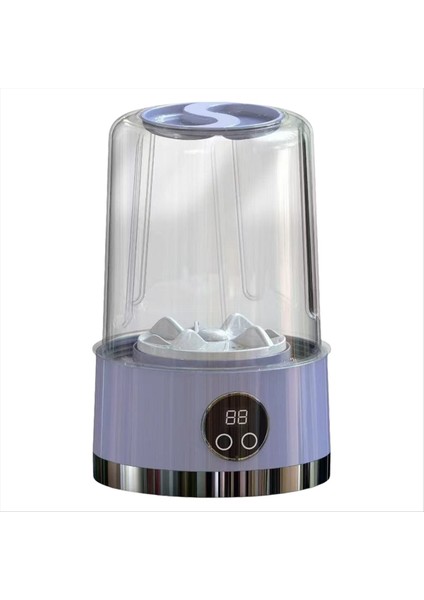 Mini Şarj Edilebilir Çamaşır Makinesi Iç Çamaşırı Seyahat Taşınabilir Küçük Çorap Giysi Kovası (Yurt Dışından)