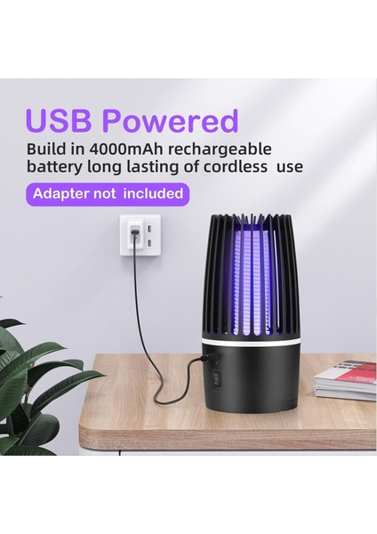 Elektrikli Sivrisinek Lambası, Sessiz Çalışma, Ev ve Ofis Için Radyasyonsuz Böcek Tuzağı, Etkili Sinek Kovucu (Yurt Dışından) modelleri