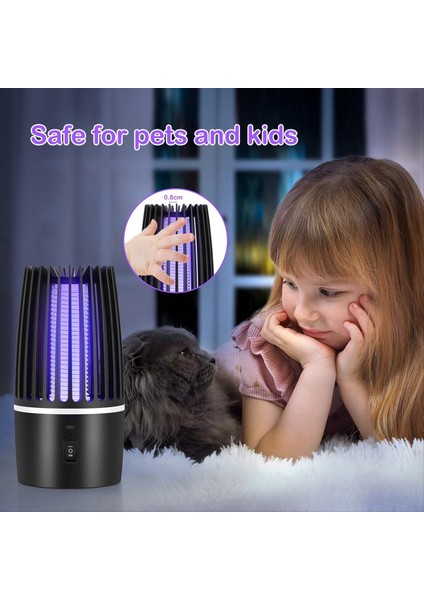 Elektrikli Sivrisinek Lambası, Sessiz Çalışma, Ev ve Ofis Için Radyasyonsuz Böcek Tuzağı, Etkili Sinek Kovucu (Yurt Dışından) indirimleri