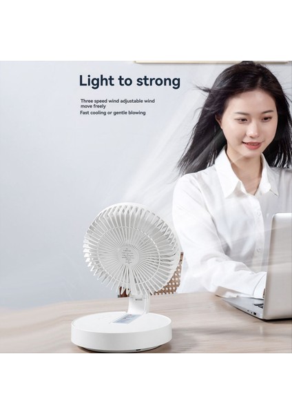 Esnek Kablosuz Katlanır Duvara Asılabilir, Yıl Boyu Konforlu Taşınabilir Çok Yönlü 4 Mevsim Vantilatör Beyaz (Yurt Dışından) fiyatları