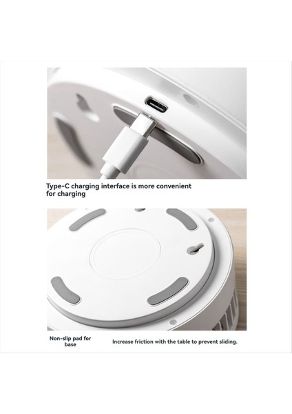 Esnek Kablosuz Katlanır Duvara Asılabilir, Yıl Boyu Konforlu Taşınabilir Çok Yönlü 4 Mevsim Vantilatör Beyaz (Yurt Dışından) indirimleri