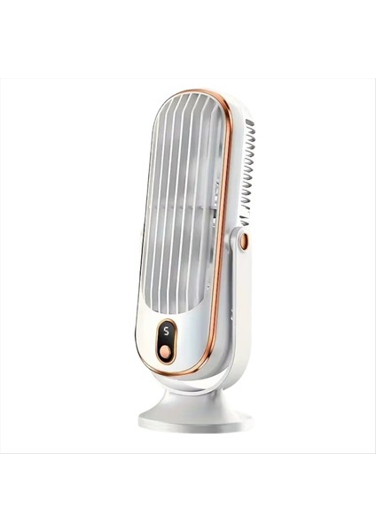 Masa Vantilatörü, Taşınabilir Kanatsız Vantilatör Küçük Kişisel Soğutma Sessiz Masa Ev, Ofis, Yatak Odası A (Yurt Dışından)