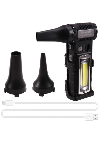 Led'li El Tipi Fan 110000 Rpm Ayarlanabilir Hız Saç Kurutma Makinesi Elektrikli Süpürge Hava Toz Üfleyici Fırçasız Motor A (Yurt Dışından) modelleri