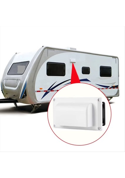 Karavan, Karavan, Karavan, Römork, Yan Havalandırma Havalandırması, Egzoz Fanı, Karavan, Tekne, Deniz, Yat, Beyaz (Yurt Dışından) fırsatları