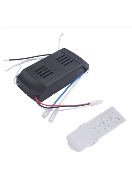 4x Evrensel Tavan Vantilatörü Uzaktan Kumanda Kiti Yedek Parça, 6 Hız ve Zamanlama, Dc Işık Için Yedek Parça (Yurt Dışından) modelleri