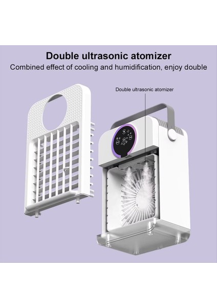 Taşınabilir Klima, 3 Hızlı 700 ml USB Soğutucu, Ev, Ofis ve Yatak Odası Için Masaüstü Soğutma Fanı (Yurt Dışından) fiyatları