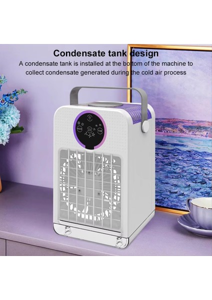 Taşınabilir Klima, 3 Hızlı 700 ml USB Soğutucu, Ev, Ofis ve Yatak Odası Için Masaüstü Soğutma Fanı (Yurt Dışından) indirimleri