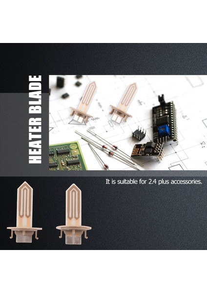 2 Adet Seramik Isıtıcı Kanatlı Isıtma Çubuğu Yedek Parça Tamir Aksesuarları 2.4 Plus Parçaları Için (Yurt Dışından) fırsatları