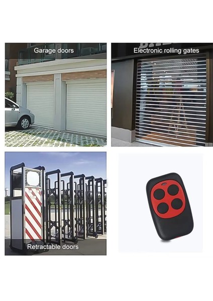 280-868MHZ Garaj Uzaktan Kumandası Çoğaltıcı Çok Frekanslı Kablosuz Kopyalayıcı Evrensel Kapı Açacağı Gri Beyaz (Yurt Dışından) modelleri