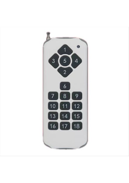 Akıllı Ev Garaj Kapısı Açacağı Için 433MHZ 18 Kanal Düğmeli EV1527 Uzaktan Kumanda Anahtarı Vericisi Kablosuz Kontrol Cihazı (Yurt Dışından)
