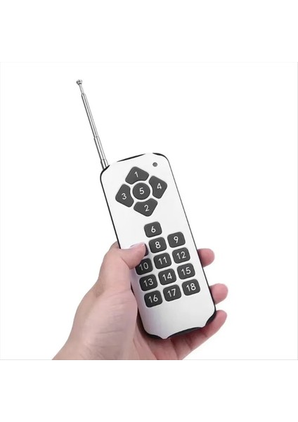 Akıllı Ev Garaj Kapısı Açacağı Için 433MHZ 18 Kanal Düğmeli EV1527 Uzaktan Kumanda Anahtarı Vericisi Kablosuz Kontrol Cihazı (Yurt Dışından) fiyatları