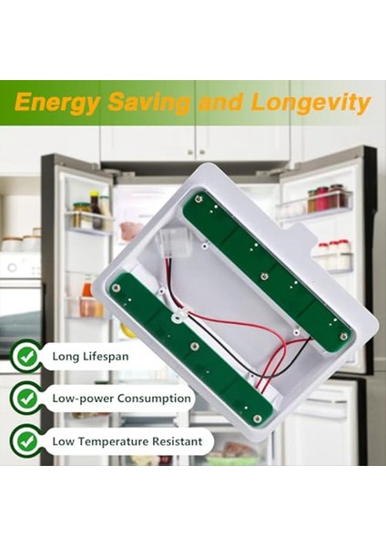 Buzdolabı LED Işık Modülü Kapak Lambası Montajı ile Değiştirilebilir: W11043011 W10866538 (Yurt Dışından) indirimleri