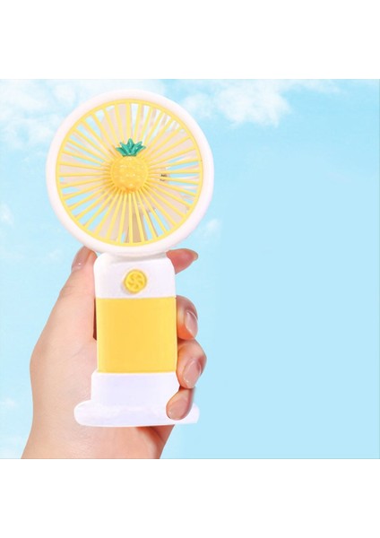 Mini USB El Tipi Vantilatör Çok Fonksiyonlu Masaüstü Standlı Elektrikli Öğrenciler Açık Hava Taşınabilir Küçük A (Yurt Dışından) fırsatları