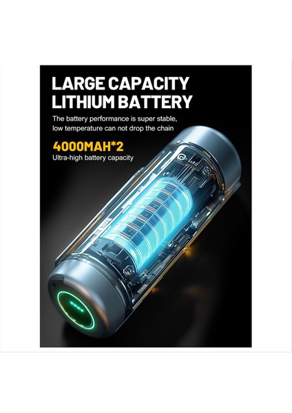 130000 Rpm Güçlü Hava Üfleyici Turbo Şiddetli Fan 2 Nozullu 52 M/s El Tipi Araç Kurutma Makinesi Fırçasız Motor A (Yurt Dışından)
