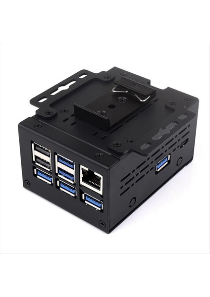 Raspberry Pi5/5b Endüstriyel Sınıf Geniş Alan Kasası D Aktif Soğutucu Pcle/poe Hat Genişletme Kartı Için (Yurt Dışından)