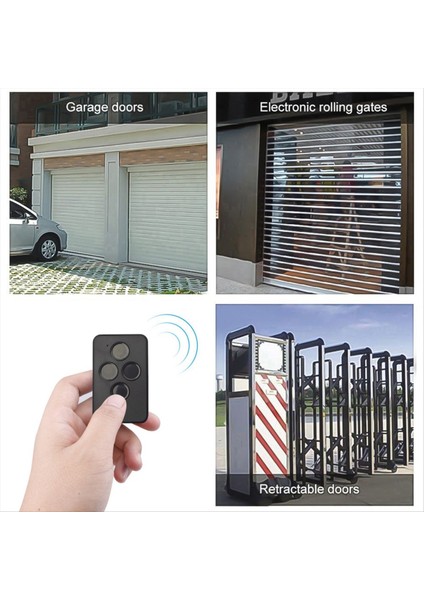 10 Adet Transmıtter 4 Pro Uzaktan Kumandalı Anahtarlık 433MHZ Kapılar ve Bariyerler Uzun Menzilli Sinyal (Yurt Dışından) modelleri