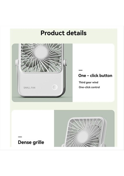 Ince Masaüstü Vantilatör Katlanabilir Küçük Elektrikli Asma ve Ayaklı Çift Amaçlı Ofis Mini Beyaz (Yurt Dışından) indirimleri