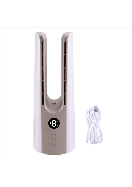 Taşınabilir Kanatsız Vantilatör - Kamp Için Şarj Edilebilir Mini Soğutucu, 9 Hızlı Sessiz Vantilatör, Ev Tipi Soğuk Hava (Yurt Dışından)