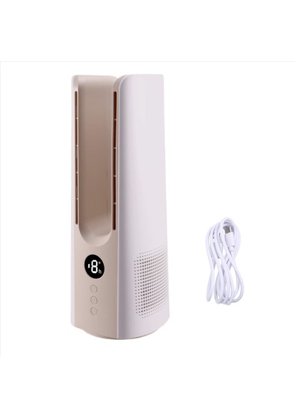 Taşınabilir Kanatsız Vantilatör - Kamp Için Şarj Edilebilir Mini Soğutucu, 9 Hızlı Sessiz Vantilatör, Ev Tipi Soğuk Hava (Yurt Dışından) modelleri